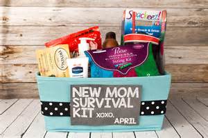22 diy gifts for new moms and dads. New Mom Survival Kit