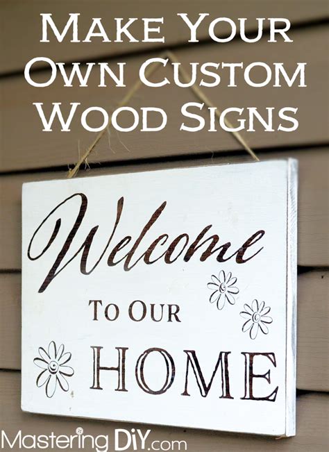 The 25 Best Custom Wooden Signs Ideas On Pinterest