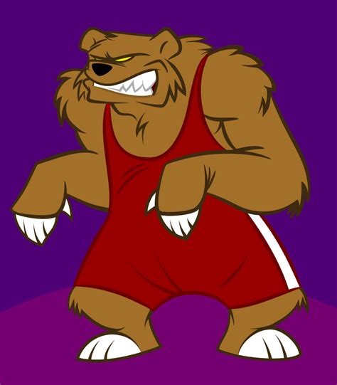 Wrestler Bear — Weasyl
