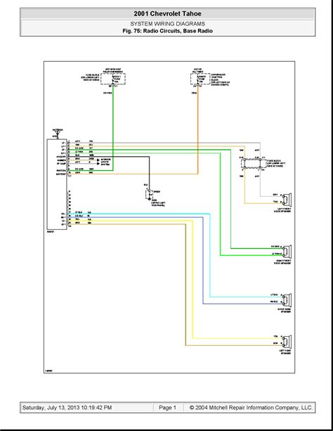 Need to troubleshoot the control circuitry. 26 2001 Chevy Tahoe Radio Wiring Diagram - Wiring Diagram List
