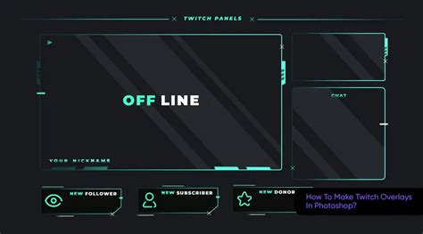 How To Make Twitch Overlays In Photoshop Youthecreative