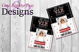 Taylor Swift Backstage Pass VIP style by OneEightyTwoDesigns