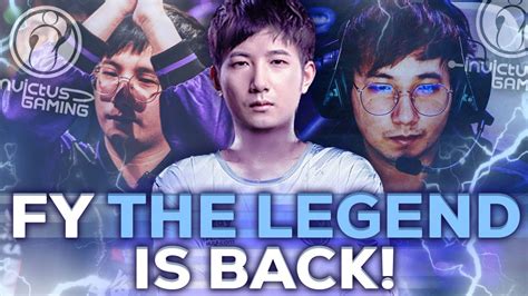 The Legend Returns Fy Is Back To Pro Dota 2 Most Iconic Moments
