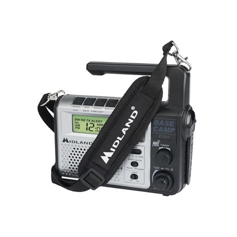 Midland Xt511 Base Camp Two Way Emergency Crank Radio