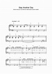 Stay Another Day" Sheet Music by East 17 for Piano/Vocal/Chords - Sheet ...