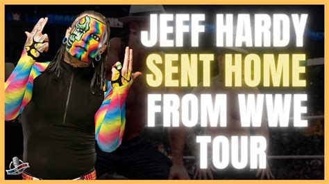 Jeff Hardy Relapse Jeff Hardy Pulled From Wwe House Show Latest On
