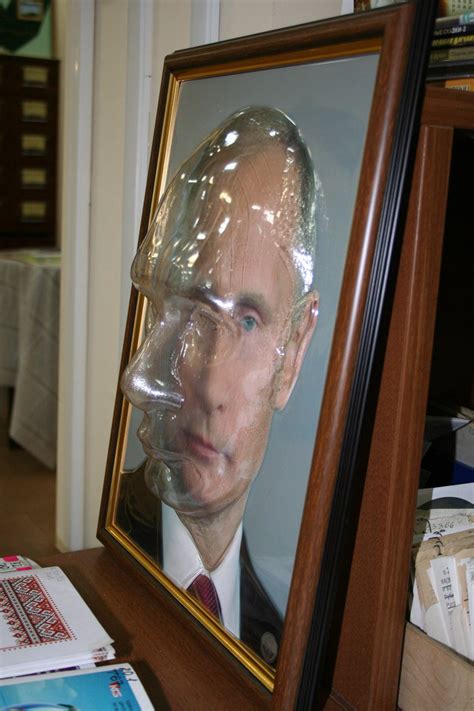 A Year In Putin Portraits From Mocking Memes To Edible Effigies