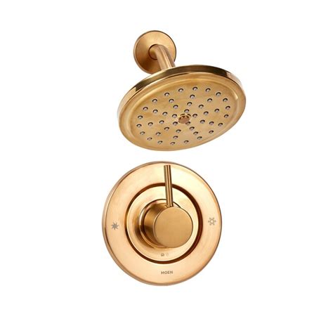 Moen Align Brushed Gold 1 Handle Shower Faucet In The Shower Faucets