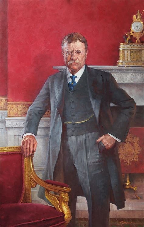 John Howard Sanden President Theodore Roosevelt Portrait