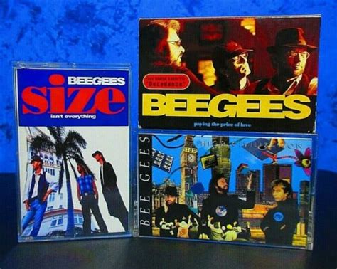Bee Gees High Civilization Size Isn T Everything Single Set 4 Cassette Tape Lot 75992653046 Ebay