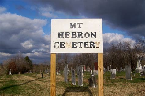 Mount Hebron Cemetery In Gibson Township Indiana Find A Grave Cemetery