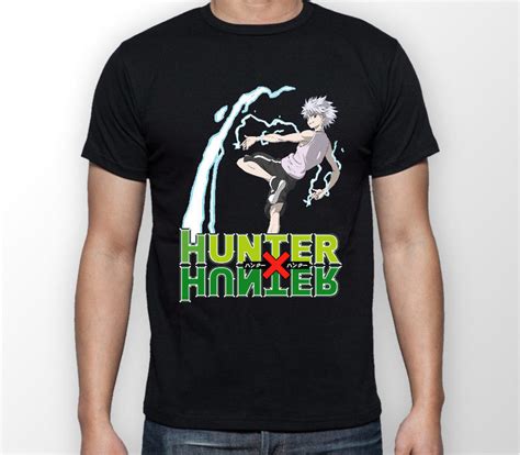 Hunter X Hunter Killua Attack Hxh Anime Manga Unisex Tshirt T Shirt Tee