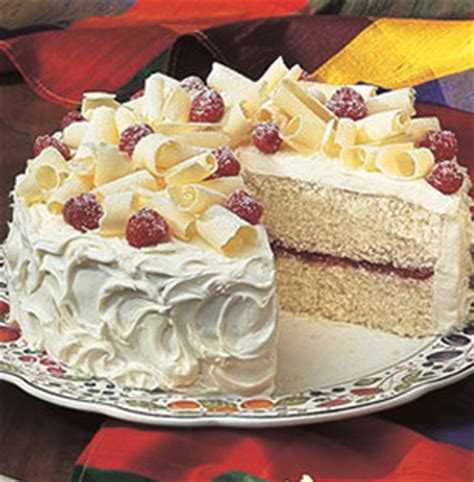 All other recipes and measurements are enough to put the cake together. White Chocolate Raspberry Cake Recipe - STL Cooks