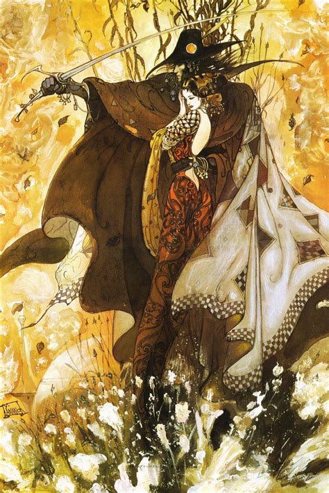 Vampire Hunter D Yoshitaka Amano Art