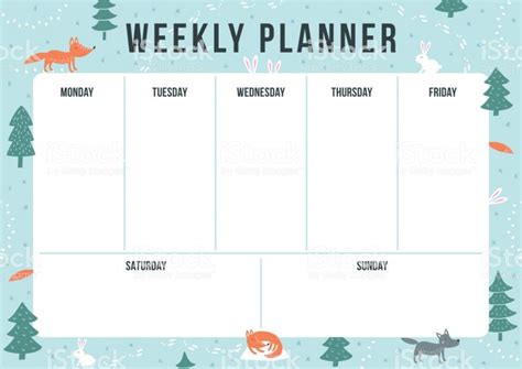 Free Five Day A Week Monthly Calendar Template Example Calendar Printable
