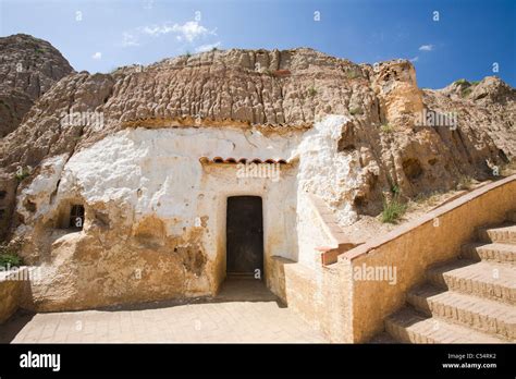 Old Cave Houses In Guadix Andalucia Spain Up To 10000 People Still