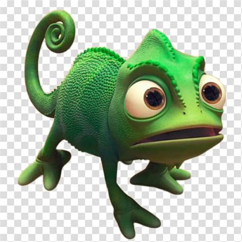 Pascal Tangled Chameleon Sticker Clip Art Library