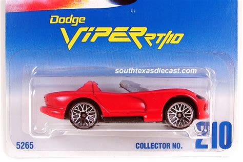 Hot Wheels Guide Dodge Viper Rt10