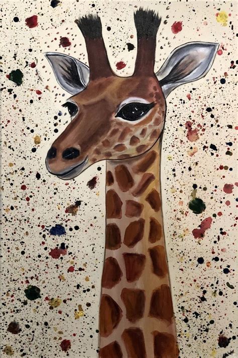 Pin By Irina Gavriliu On Wallpaper Giraffe Painting Giraffe Art Giraffe