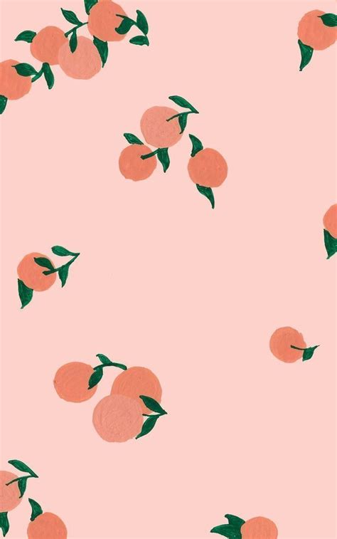 Just Peachy Designs Peach Wallpaper Fruit Wallpaper Pattern Wallpaper