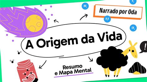 ORIGEM DA VIDA QUER QUE DESENHE MAPA MENTAL DESCOMPLICA YouTube