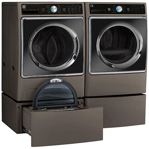 Kenmore Elite 41073 Front Load Washer With Steam Metallic Luxe