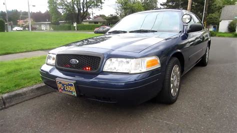 Ford Crown Victoria Police Interceptor Fully Loaded W Police