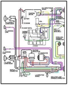 chevy  wiring diagram  chevy truck wiring diagram  chevy truck ideas pinterest