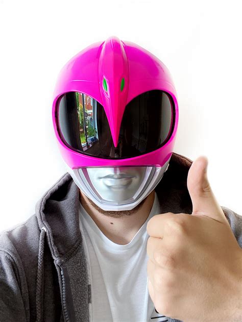 Pink Ranger Helmet Review A Solid Product In The Lightning Collection