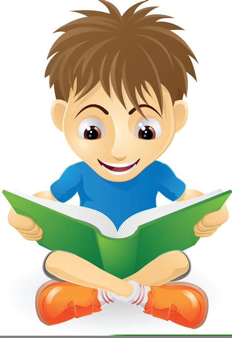 Free Clipart Boy Reading Free Images At Vector Clip Art