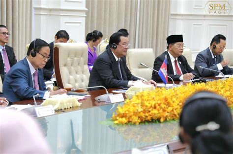 Cambodia And Malaysia Agree To Strengthen Cooperation Between Relevant
