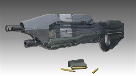Artstation Halo 5 Assault Rifle