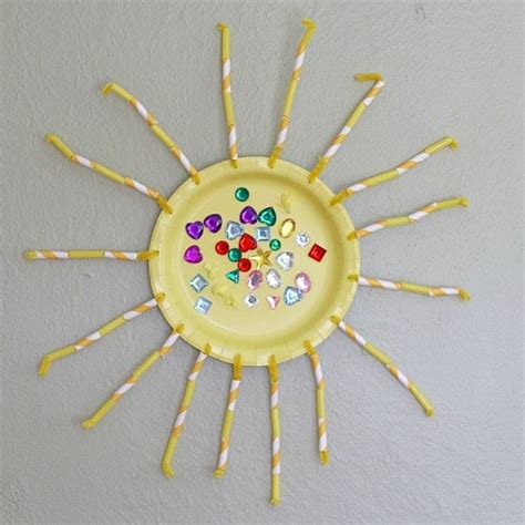 Cute Sun Themed Crafts For Kids Obsigen