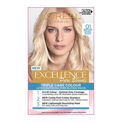 Buy L Oreal Excellence Creme 01 Very Light Natural Blonde Hair Colour