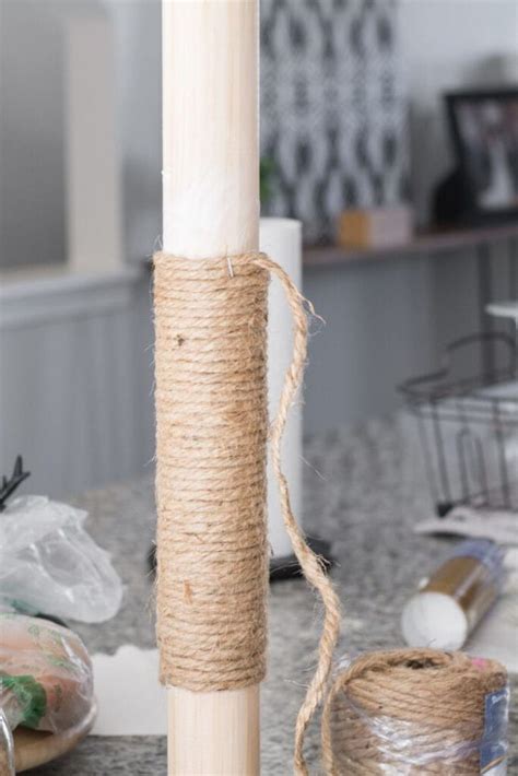 Add staples if the glue doesn't seem to be holding the rope well enough. How to Build an Easy DIY Cat Scratching Post | Diy cat ...