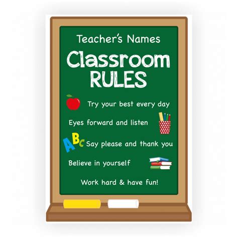 Classroom Rules Riset