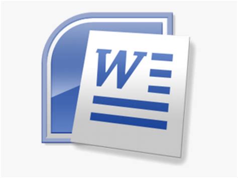 Picture Of Microsoft Word Ms Word 2007 Icon Hd Png Download Kindpng