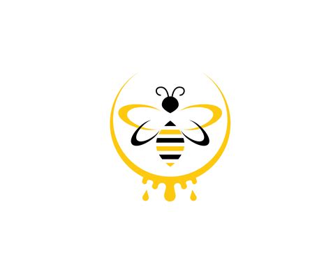 Bee Logo And Symbol Vector Templates Download Free Vectors Clipart Graphics Vector Art