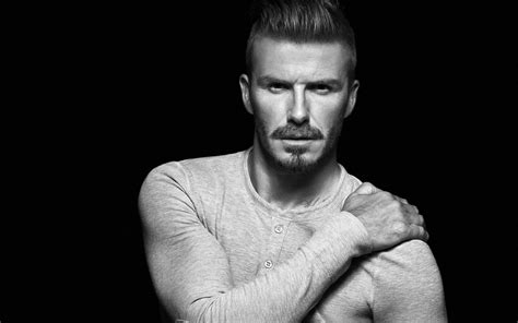 David Beckham Celebrity And Model Photo Gallery Black And White Is A