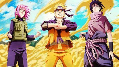 Naruto Sakura Sasuke Team 7 Wallpaper Hd 9330 Wallpaper
