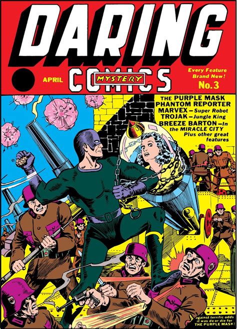 Daring Mystery Comics Vol 1 3 Marvel Database Fandom