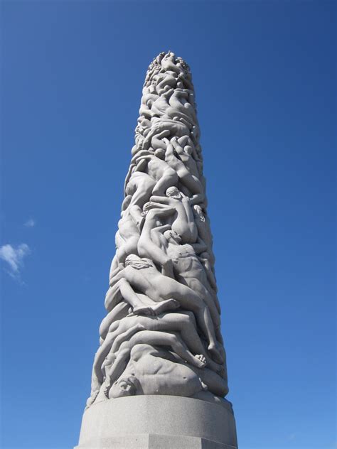 Souvenir Chronicles Norway Vigeland Sculpture Park In Oslo