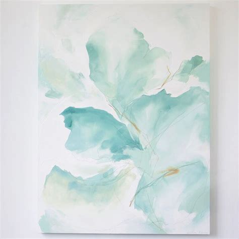 Soothing Soft Green Abstract — Deeann Rieves Beautiful Abstract