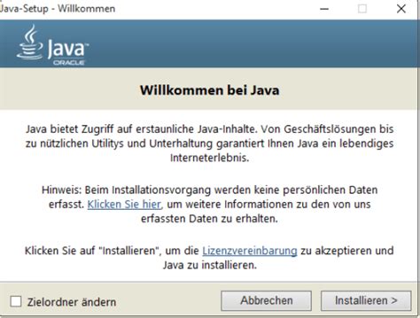 Java Runtime Environment Download Installation für Windows MiniTool