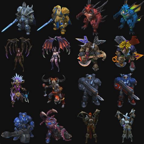 Leaked Heroes Of The Storm Alpha Screens Show Heroes And Skins Gamersbook