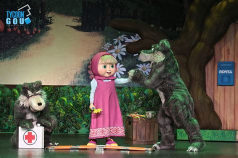 Masha Y El Oso Obra De Teatro Infantil Mexico Gou Producciones