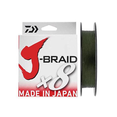 Daiwa J Braid X8 Dark Green 150m MegaFish