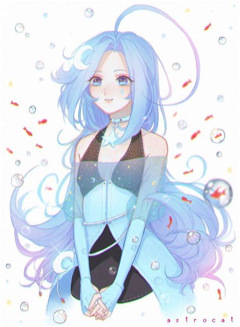 40 Cool Blue Haired Anime Girls Harunmudak