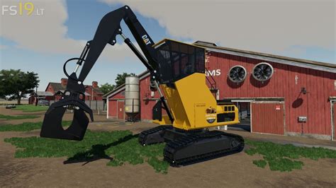 Cat 325d Fm Butt N Top Loader V 10 Fs19 Mods Farming Simulator 19 Mods