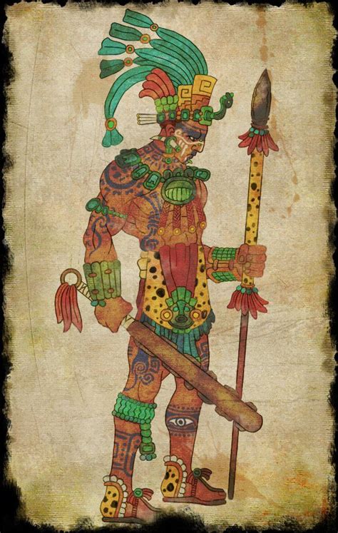 Maya Warrior By ~praetor68 On Deviantart Magnificent Mayans All